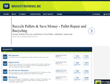 Tablet Screenshot of forum.mountainbike.be