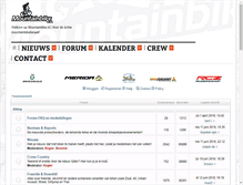 Tablet Screenshot of forum.mountainbike.nl